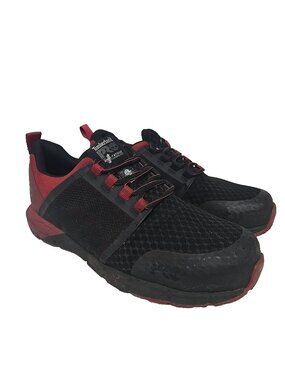 Timberland PRO Men's Radius Comp. Toe Work Shoes A29C6 Black/Red Size 9W